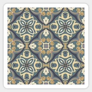 Decorative pattern in Baroque style Sticker